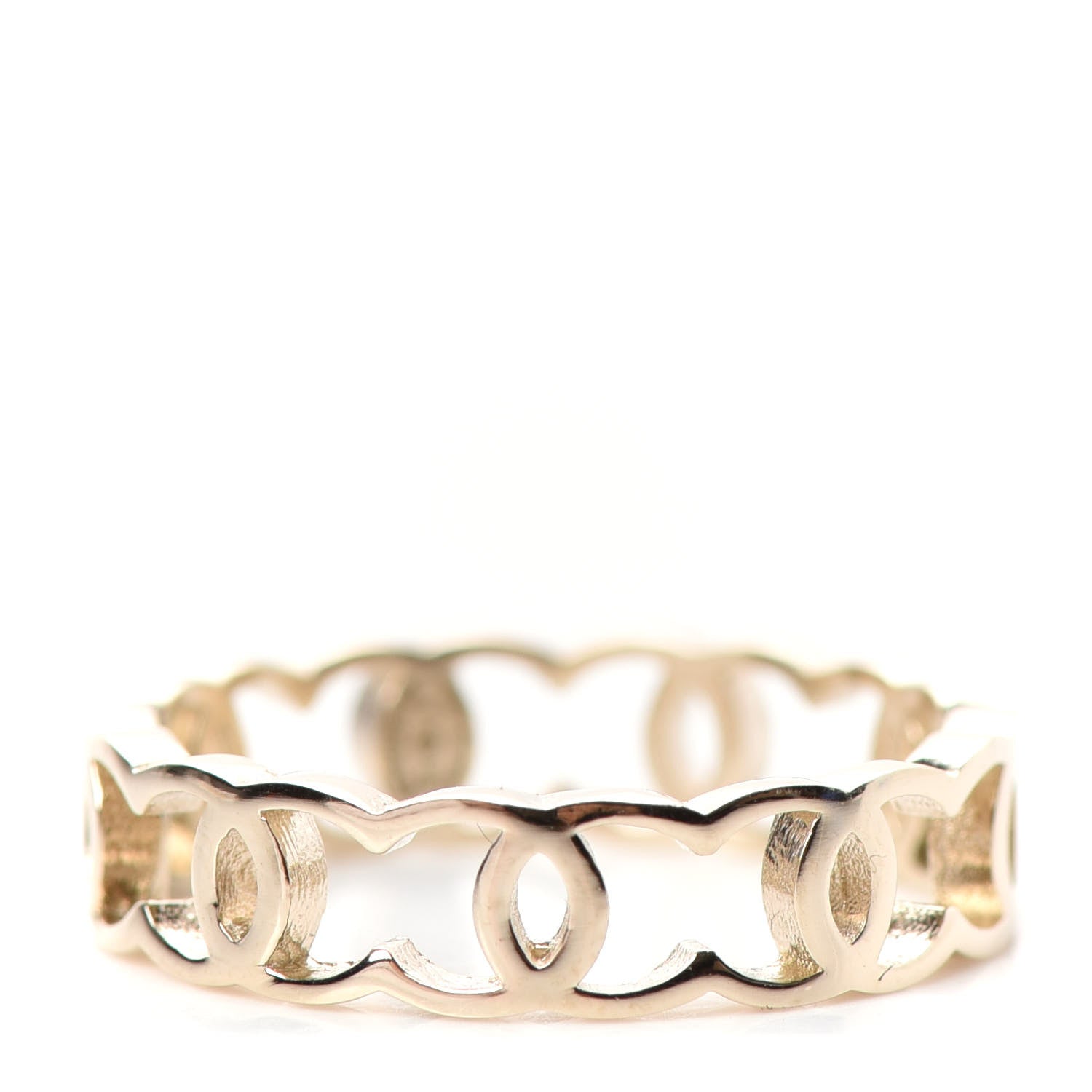 Chanel Metal CC Ring 6 52 Gold 1 of 4