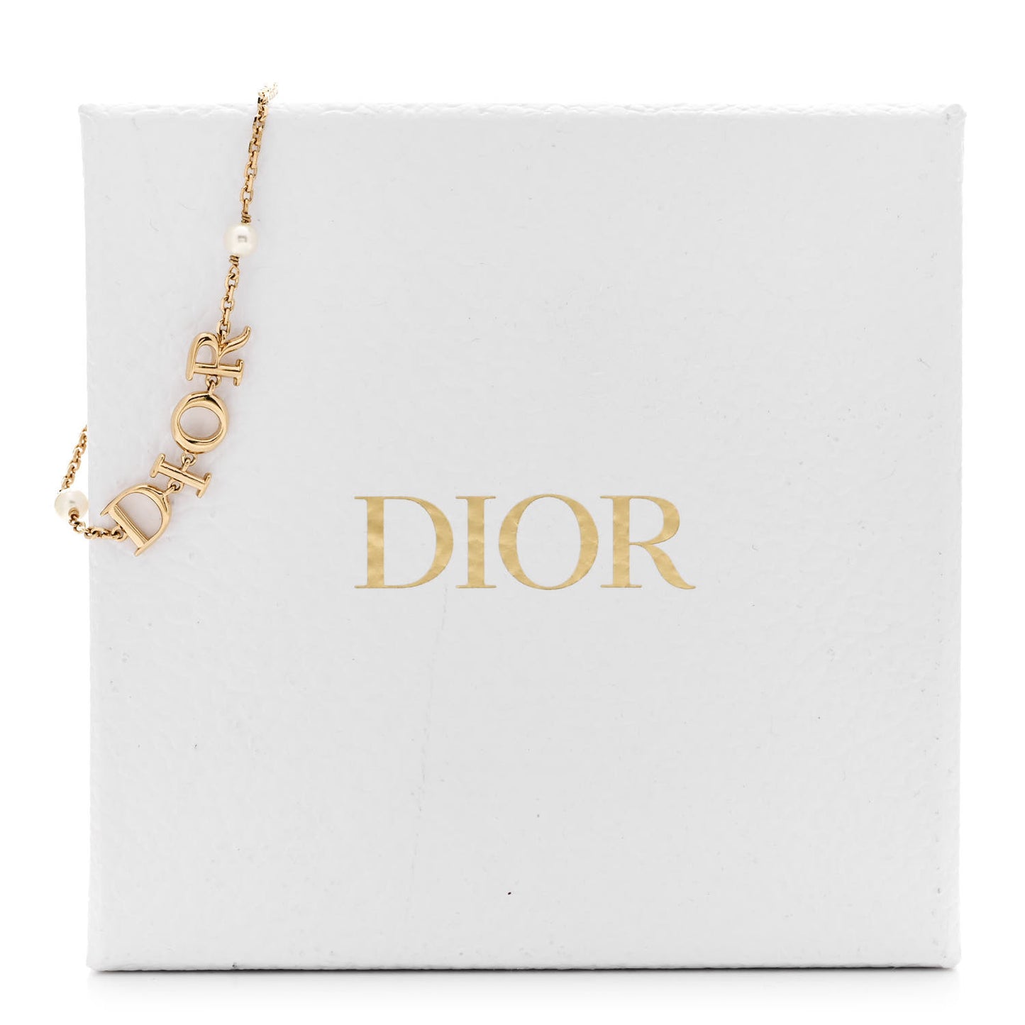 Metal Pearl Dio(r)evolution Bracelet Gold
