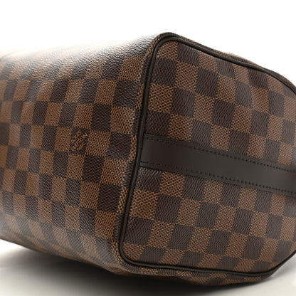 Louis Vuitton Damier Ebene Speedy Bandouliere 25 9 of 10