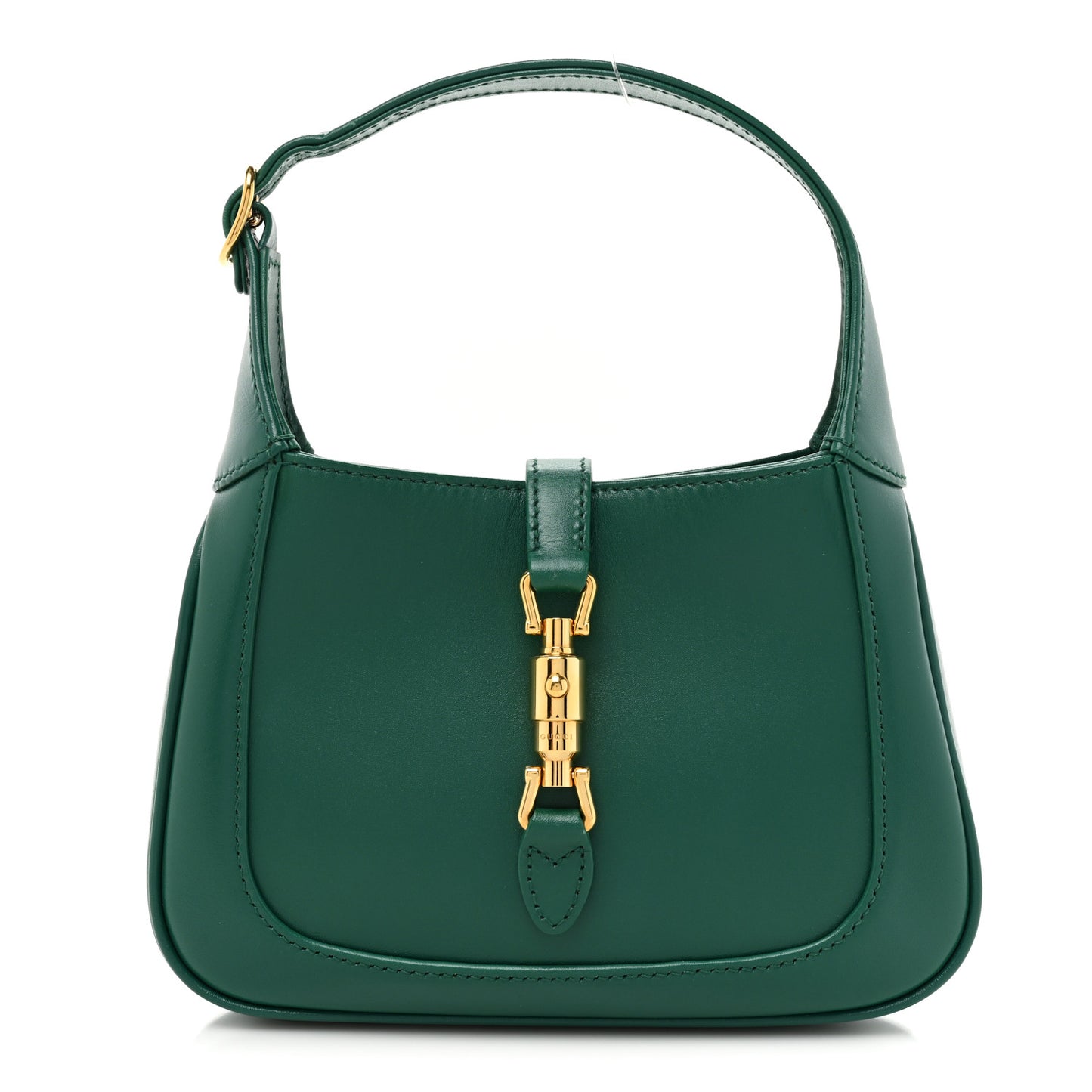 Boarded Dyana Lux Calfskin Mini Jackie 1961 Hobo Emerald