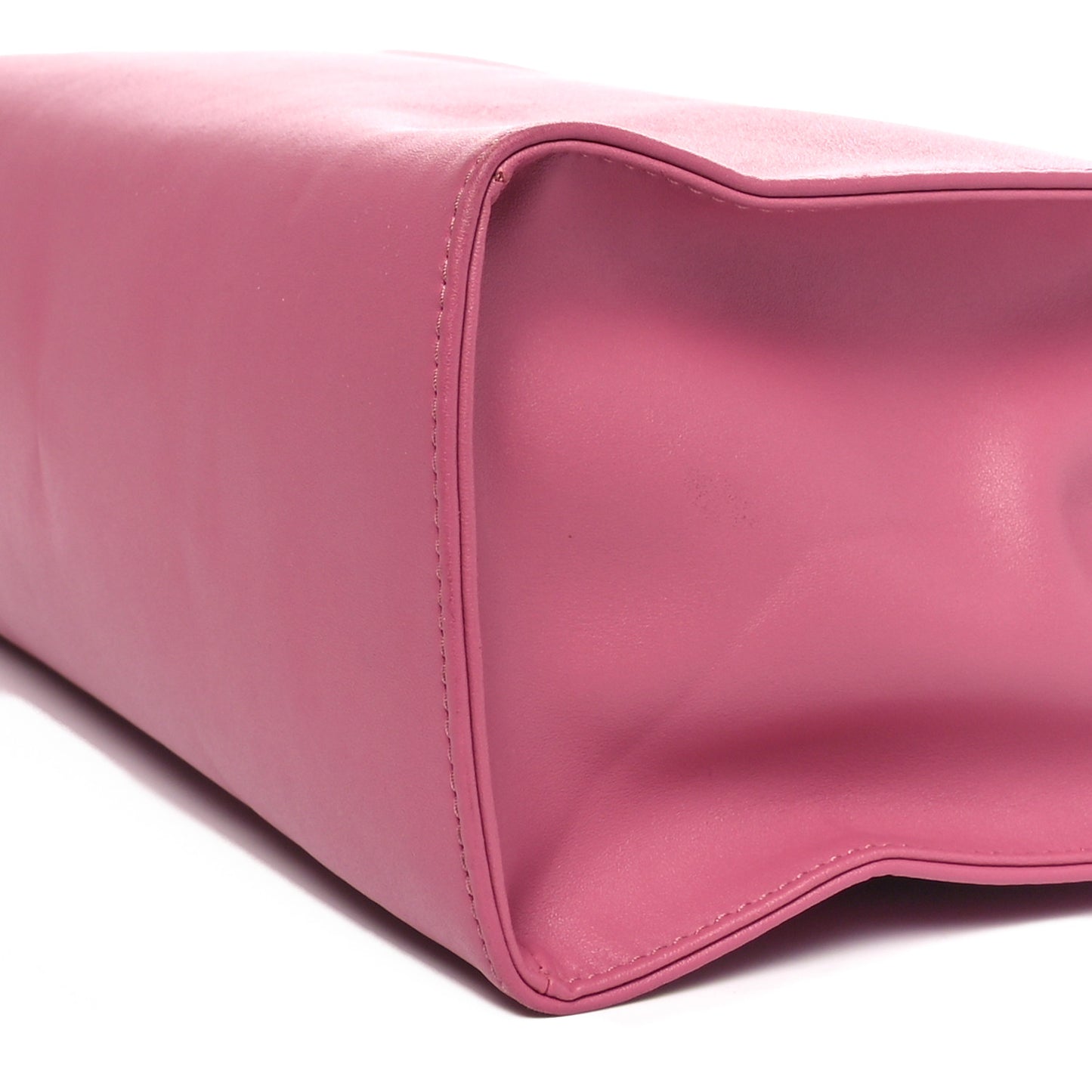 Vegan Leather Medium Shopping Bag Corned Beef