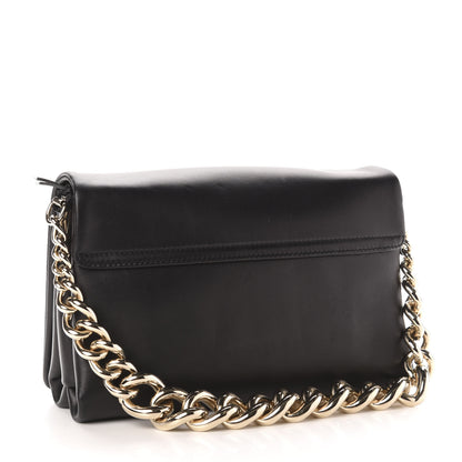 Versace Nappa Palazzo Sultan Shoulder Bag Black 2 of 9