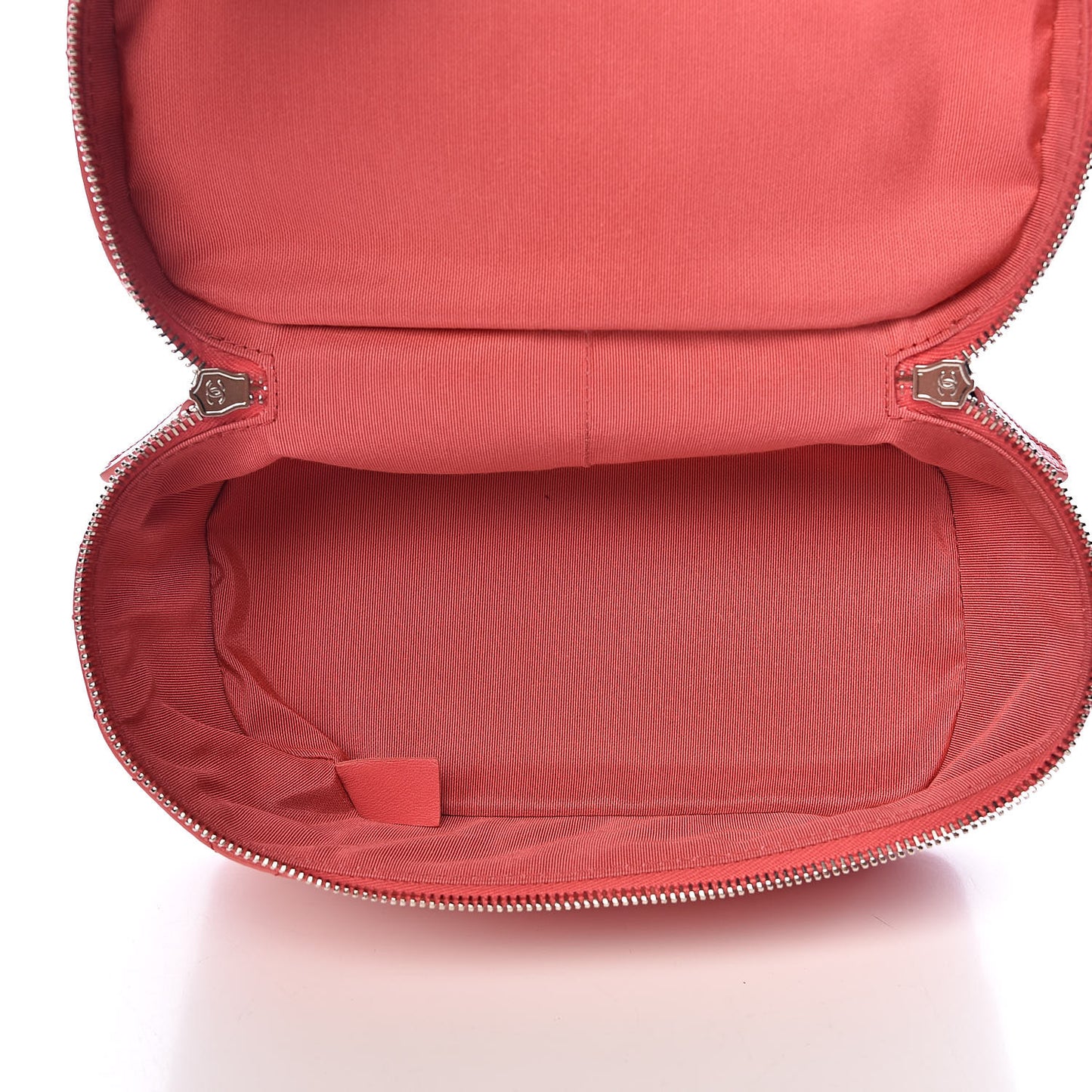 Crumpled Calfskin PVC Quilted Backpack Pink