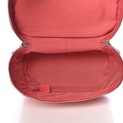Chanel Crumpled Calfskin PVC Quilted Backpack Pink 6 of 12