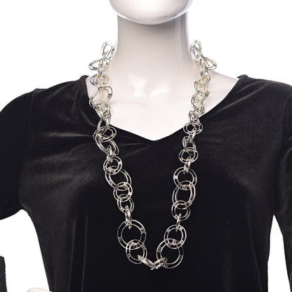 Tiffany Sterling Silver Atlas Link Necklace 2 of 5