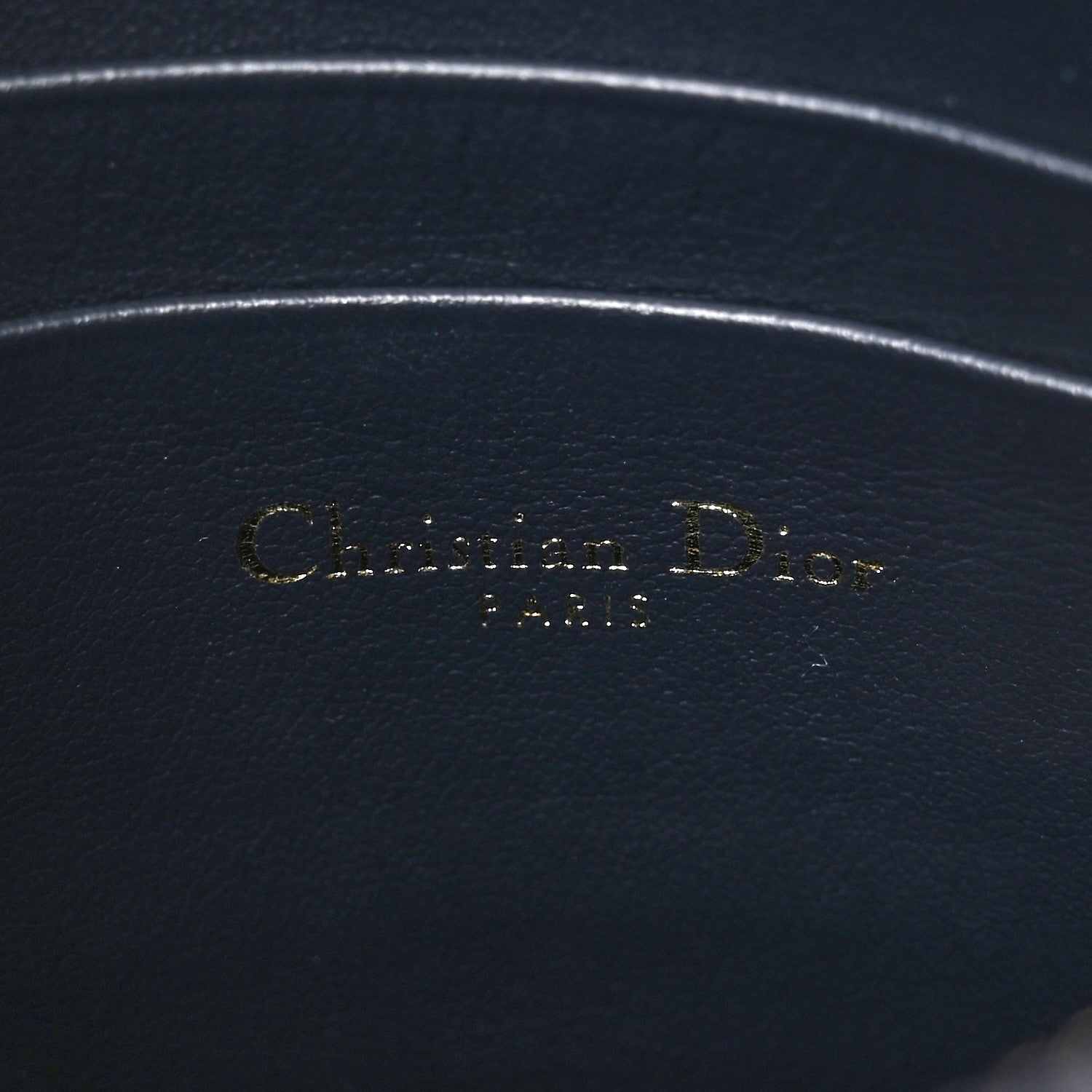 Christian Dior Oblique Saddle Rodeo Pouch Navy Blue 7 of 10