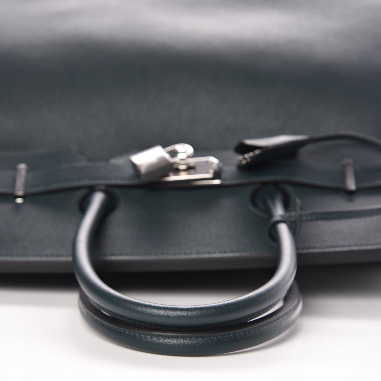 Hermes Taurillon Novillo Birkin 35 Vert Cypress 35 of 37