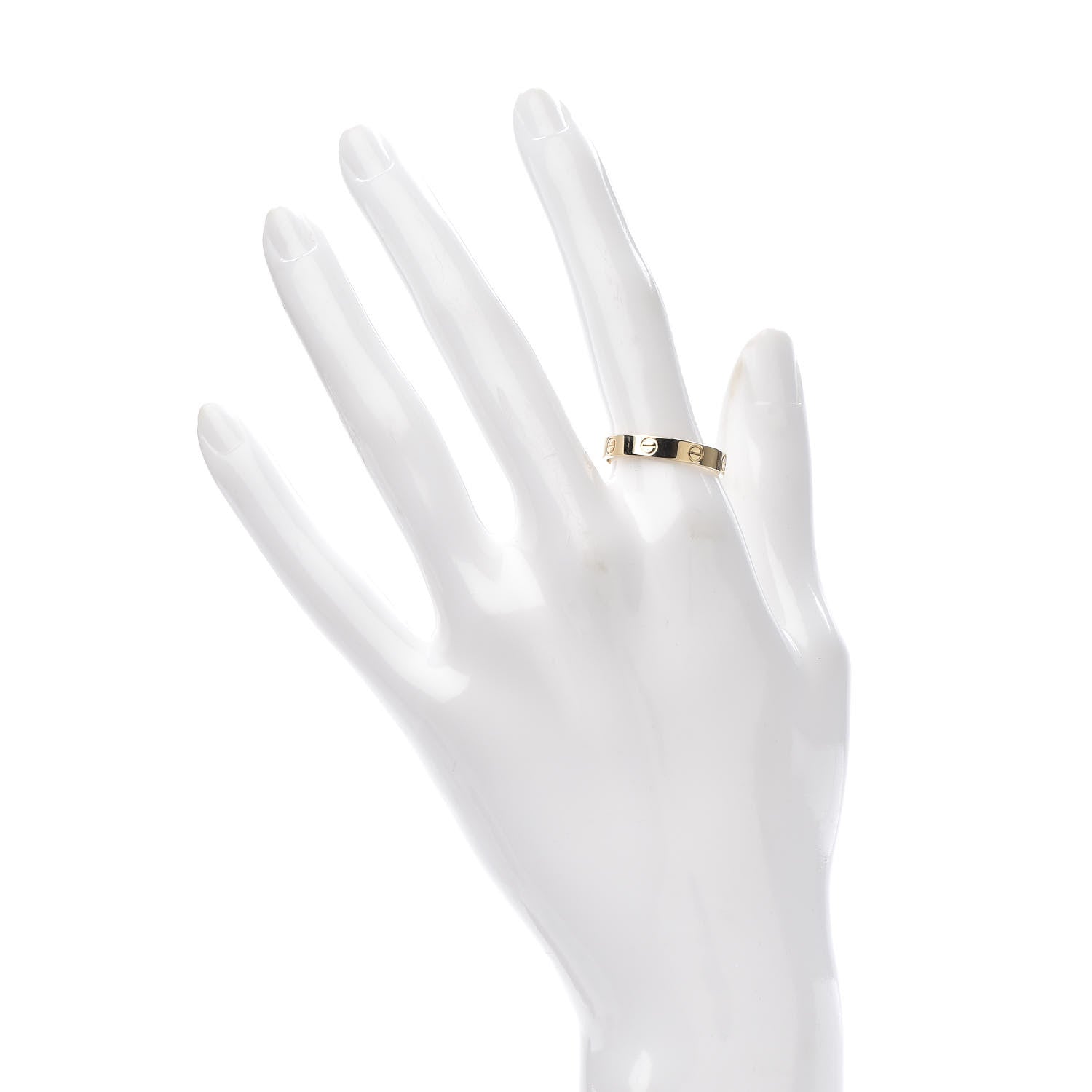 Cartier 18K Yellow Gold 3.5mm LOVE Wedding Band Ring 59 8.75 2 of 5