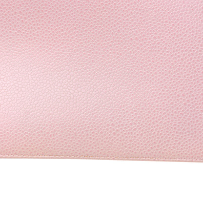 Chanel Caviar Timeless CC Wallet On Chain WOC Pink 10 of 12