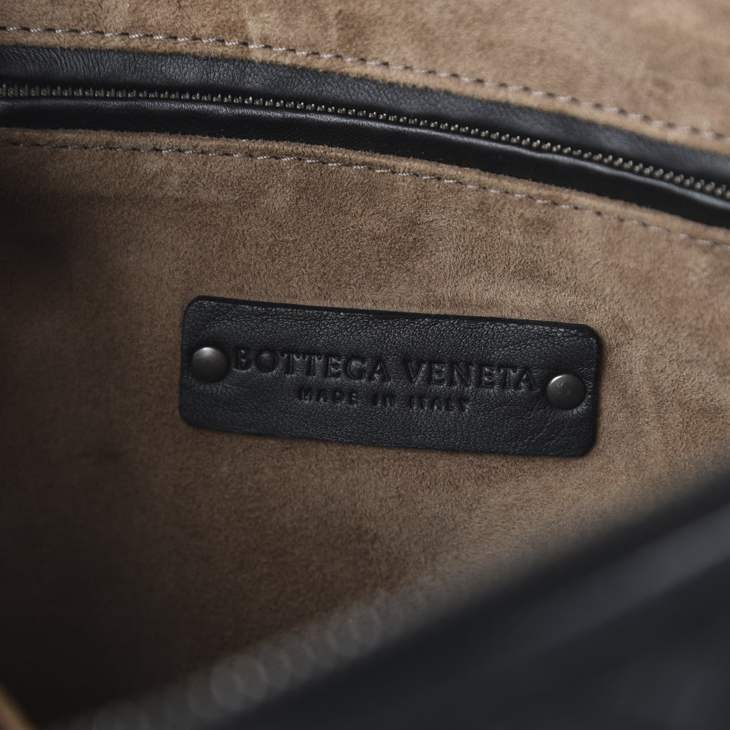 Nappa Intrecciato Nodini Bag Black