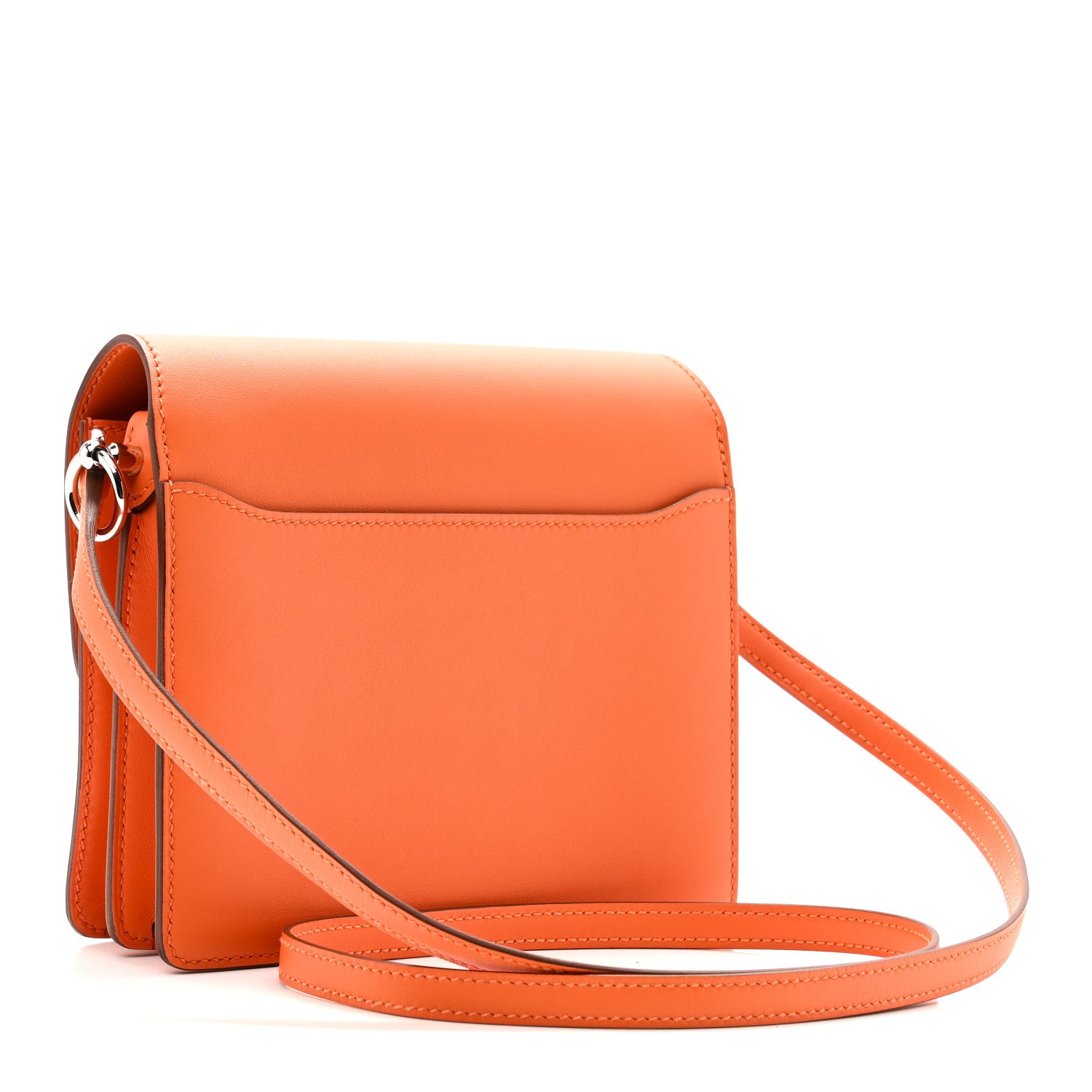 Hermes Swift Mini Sac Roulis Orange 3 of 11