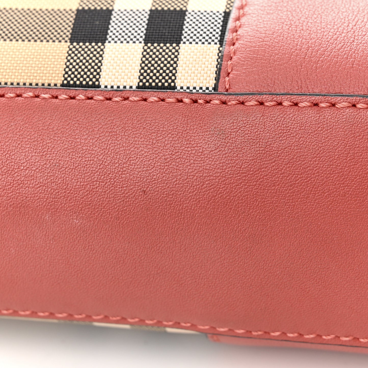 Horseferry Check Small Chichester Crossbody Clutch Bag Parade Red