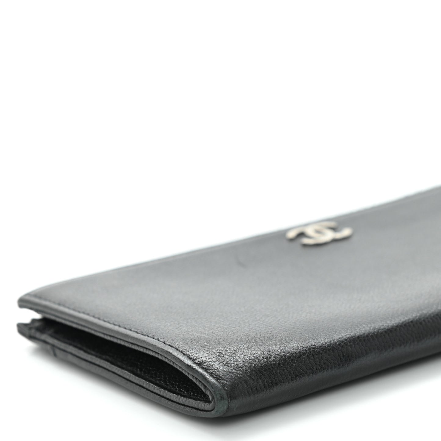 Caviar Sevruga CC Zip Wallet Black