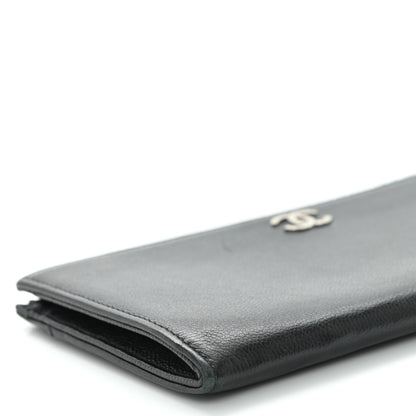 Chanel Caviar Sevruga CC Zip Wallet Black 11 of 12
