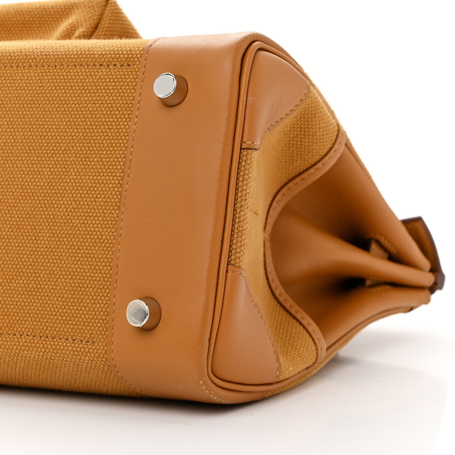 Hermes Toile Goeland Swift Cargo Birkin 25 Gold 10 of 14