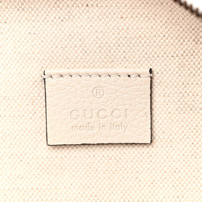 Gucci Grained Calfskin Logo Belt Bag White 6 of 10
