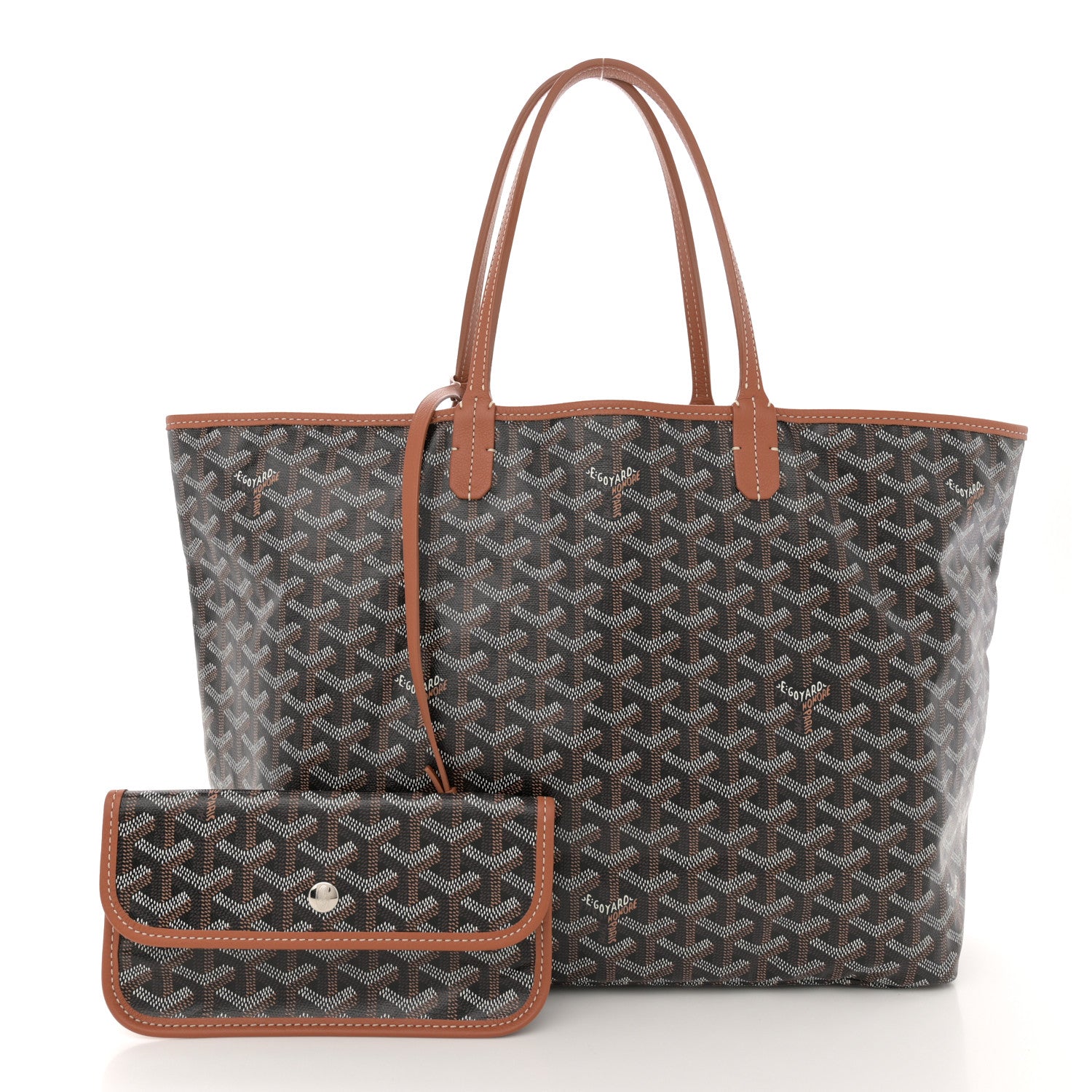Goyard Goyardine Saint Louis PM Black Gold 3 of 11