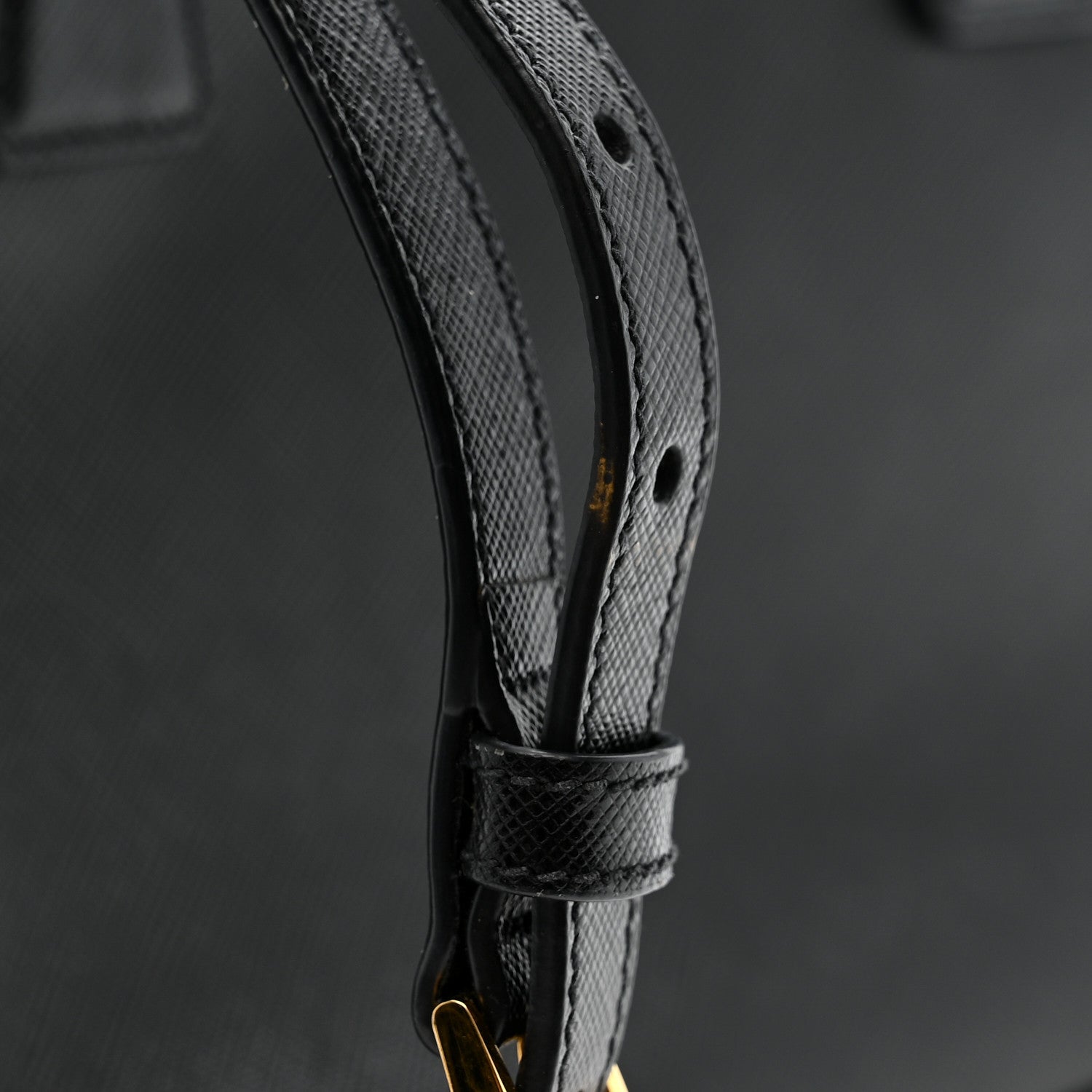 Prada Saffiano Small Galleria Double Zip Tote Black 12 of 12