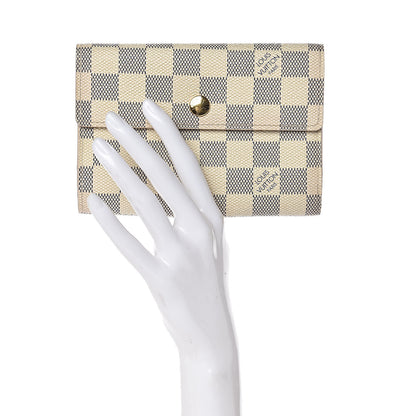 Louis Vuitton Damier Azur Alexandra Wallet 2 of 6