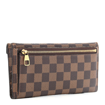 Louis Vuitton Damier Ebene Long Origami Wallet 3 of 7