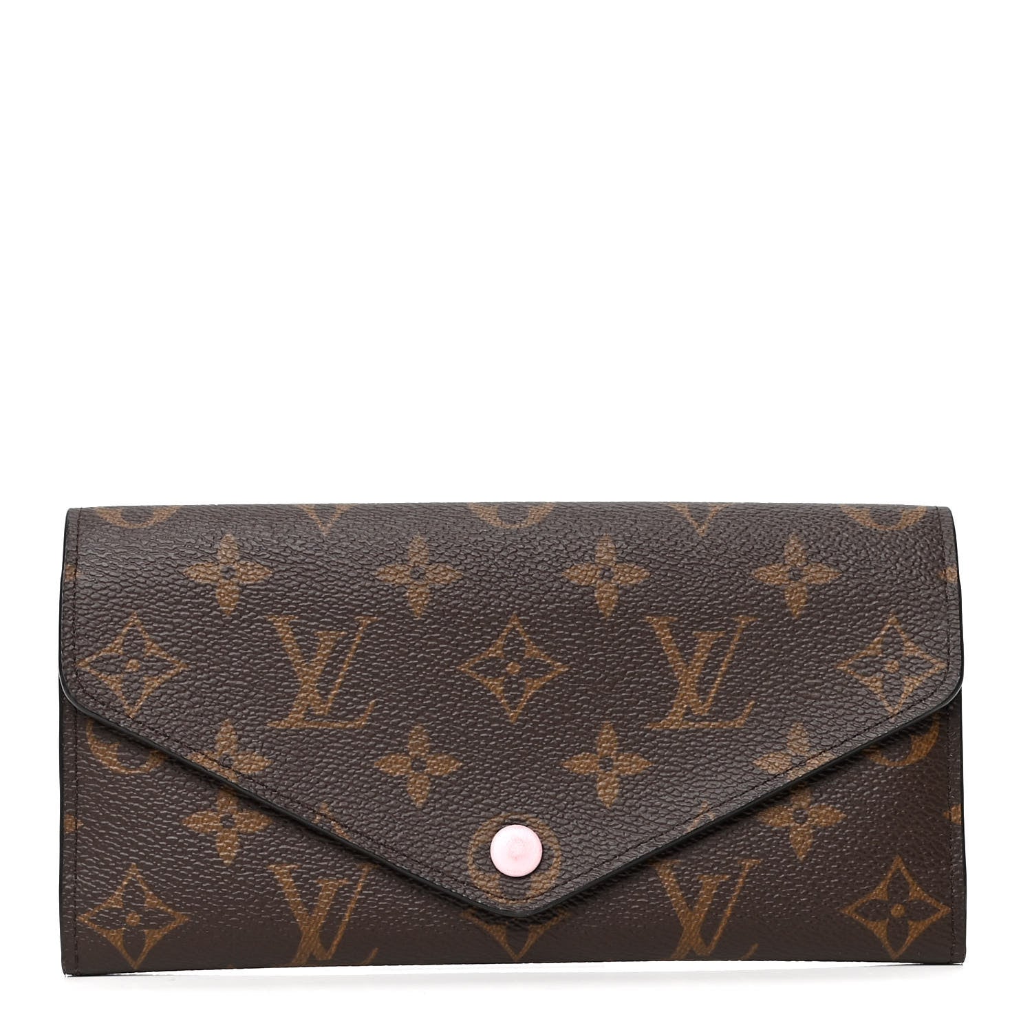 Louis Vuitton Monogram Josephine Wallet Rose Ballerine 1 of 7