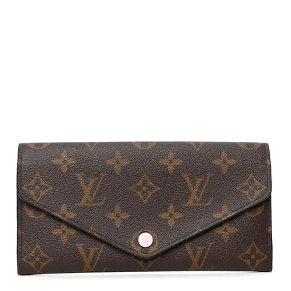 Louis Vuitton Monogram Josephine Wallet Rose Ballerine 1 of 7