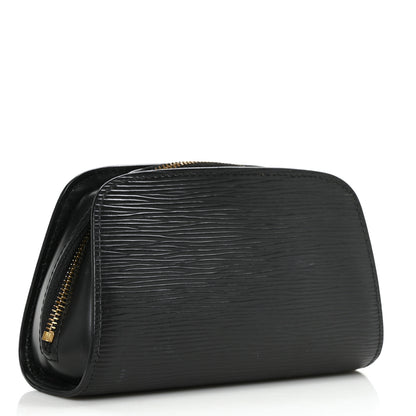 Louis Vuitton Epi Dauphine 17 Cosmetic Pouch Black 3 of 9