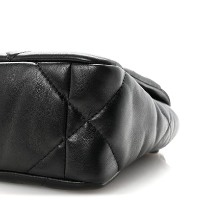 Chanel Lambskin Quilted Medium Chanel 19 Flap Black 10 of 11