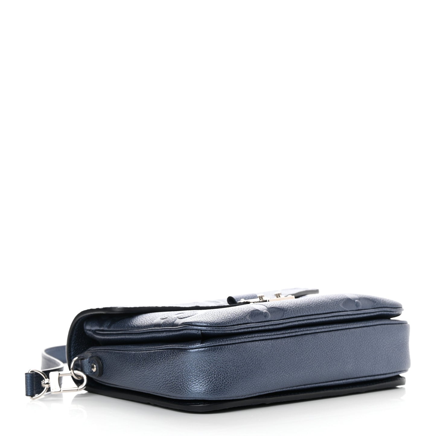 Metallic Empreinte Monogram Giant Pochette Metis Navy Nacre