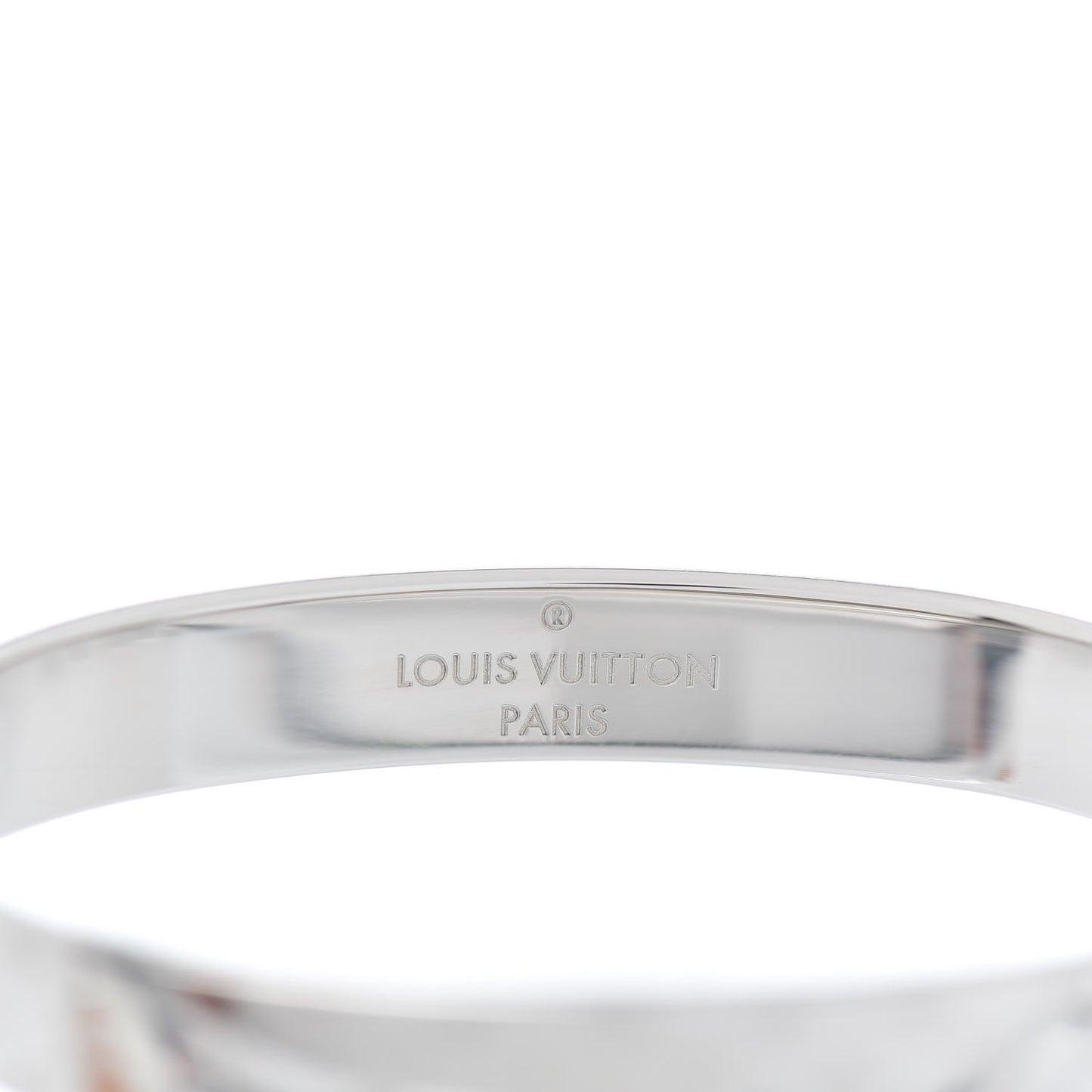 Palladium Monogram Nanogram Cuff M