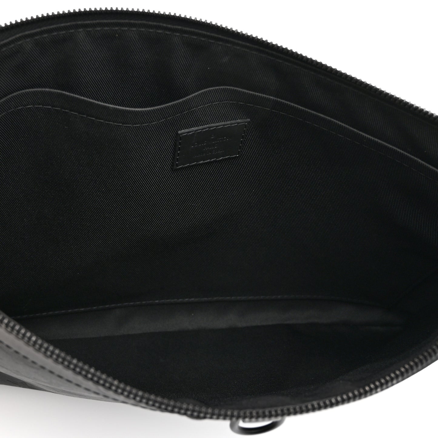 Calfskin Monogram Shadow Discovery Pochette Black