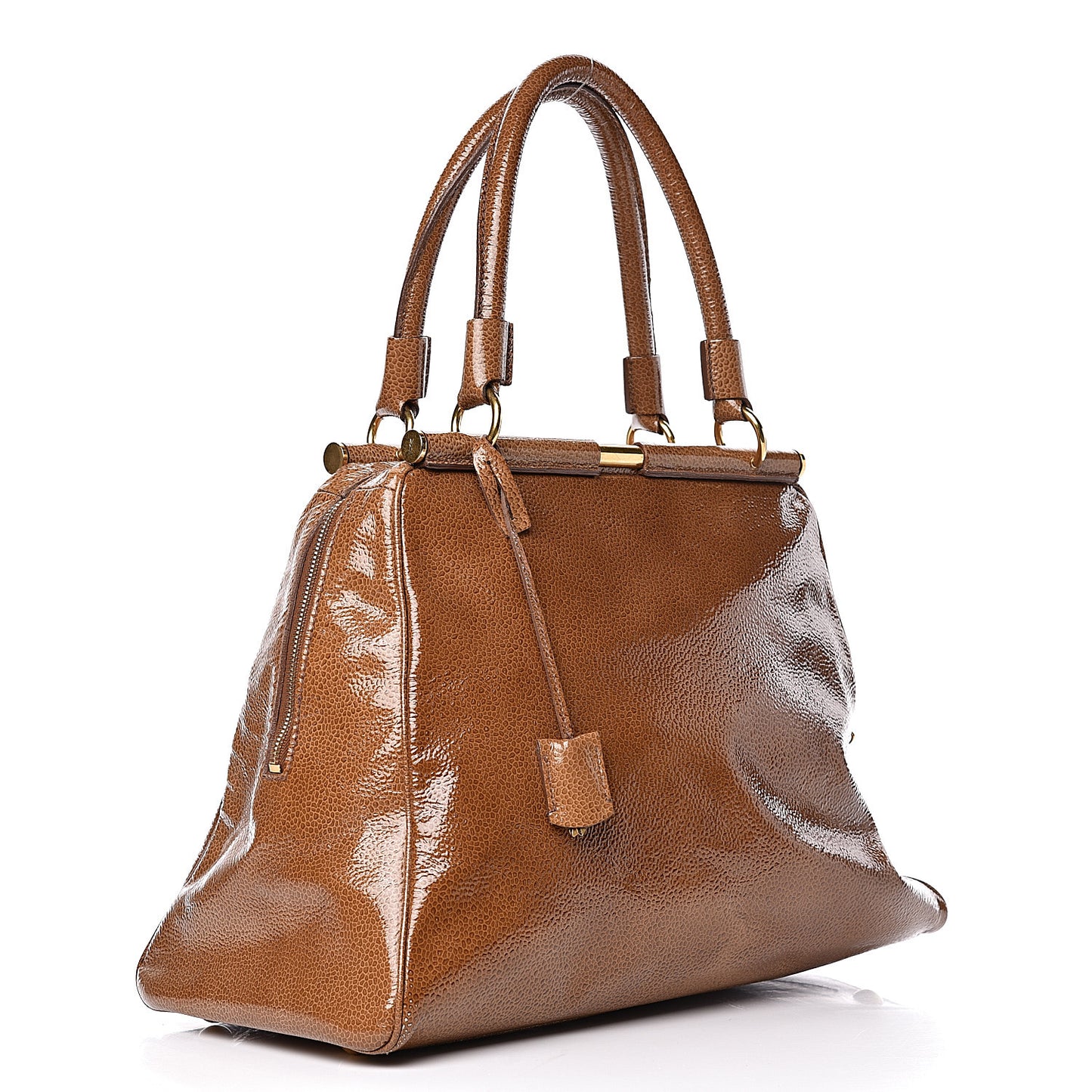 Patent Medium Majorelle Brown