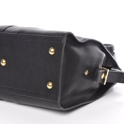 Saint Laurent Sheepskin Small Cabas ChYc Black 10 of 11