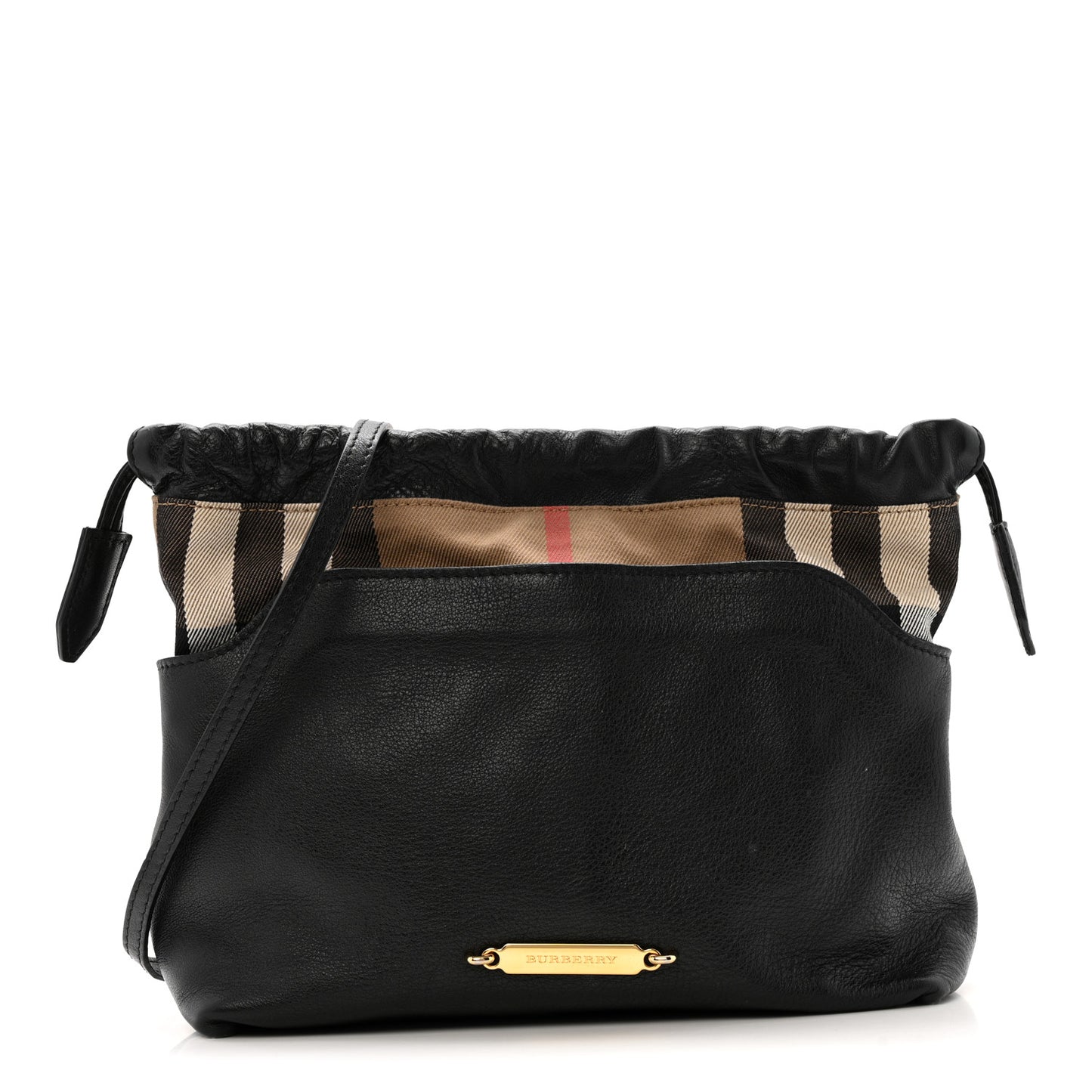 Calfskin House Check Little Crush Black