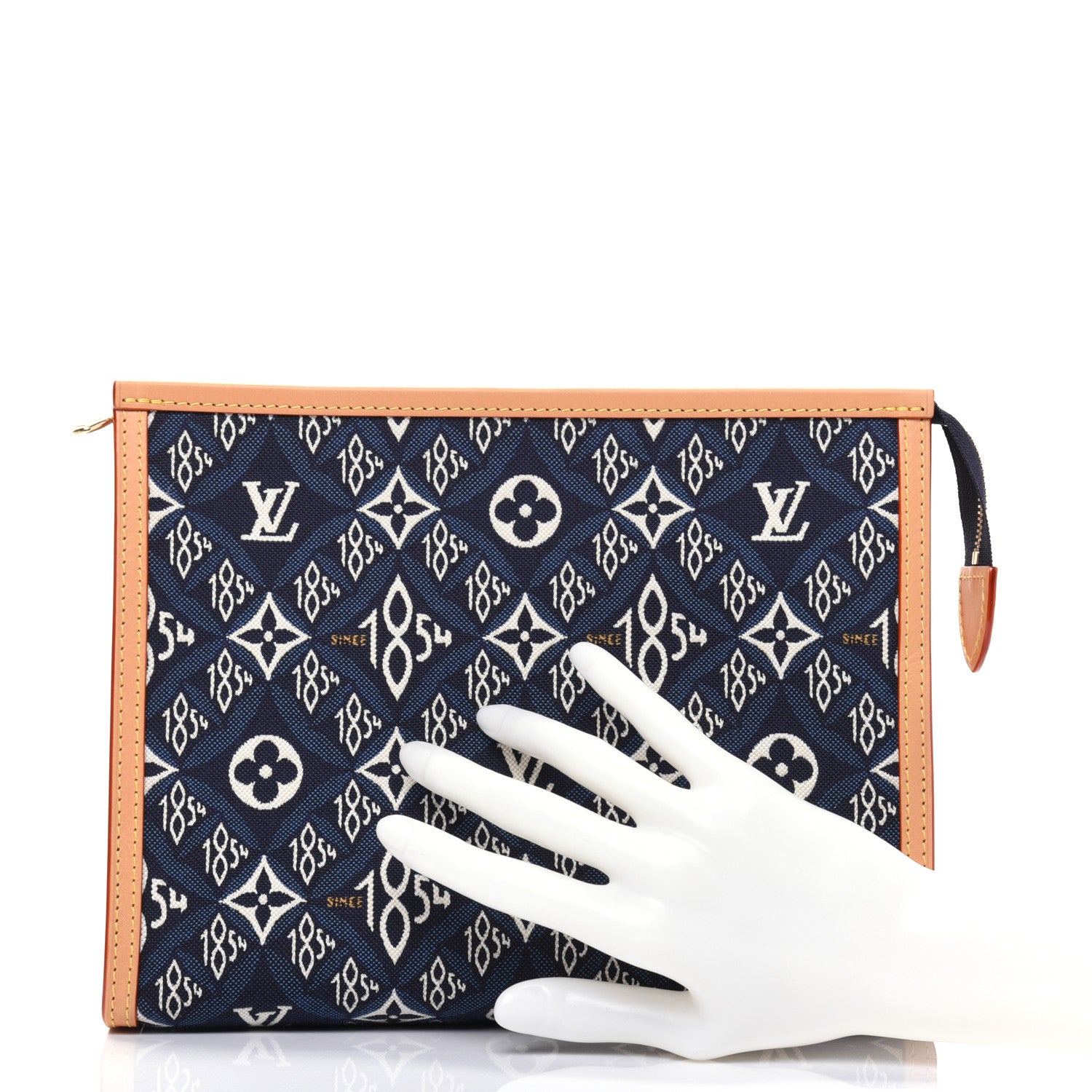 Louis Vuitton Jacquard Since 1854 Toiletry Pouch 26 Blue 2 of 10