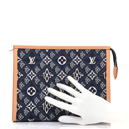 Louis Vuitton Jacquard Since 1854 Toiletry Pouch 26 Blue 2 of 10