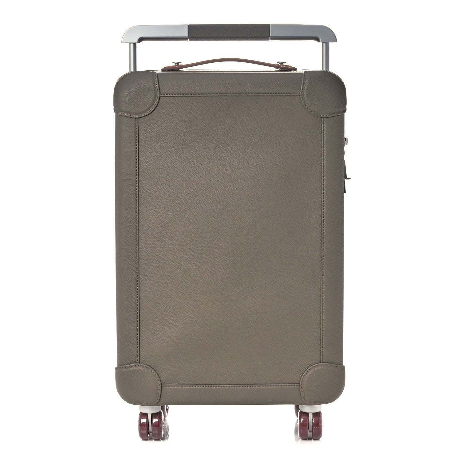 Hermes Taurillon Regate RMS Suitcase Etain Fauve Rouge H 1 of 16