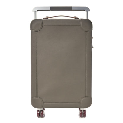Hermes Taurillon Regate RMS Suitcase Etain Fauve Rouge H 1 of 16