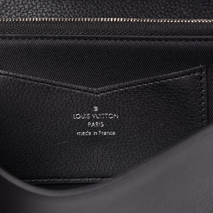 Louis Vuitton Calfskin Lockme II Wallet Black 5 of 10