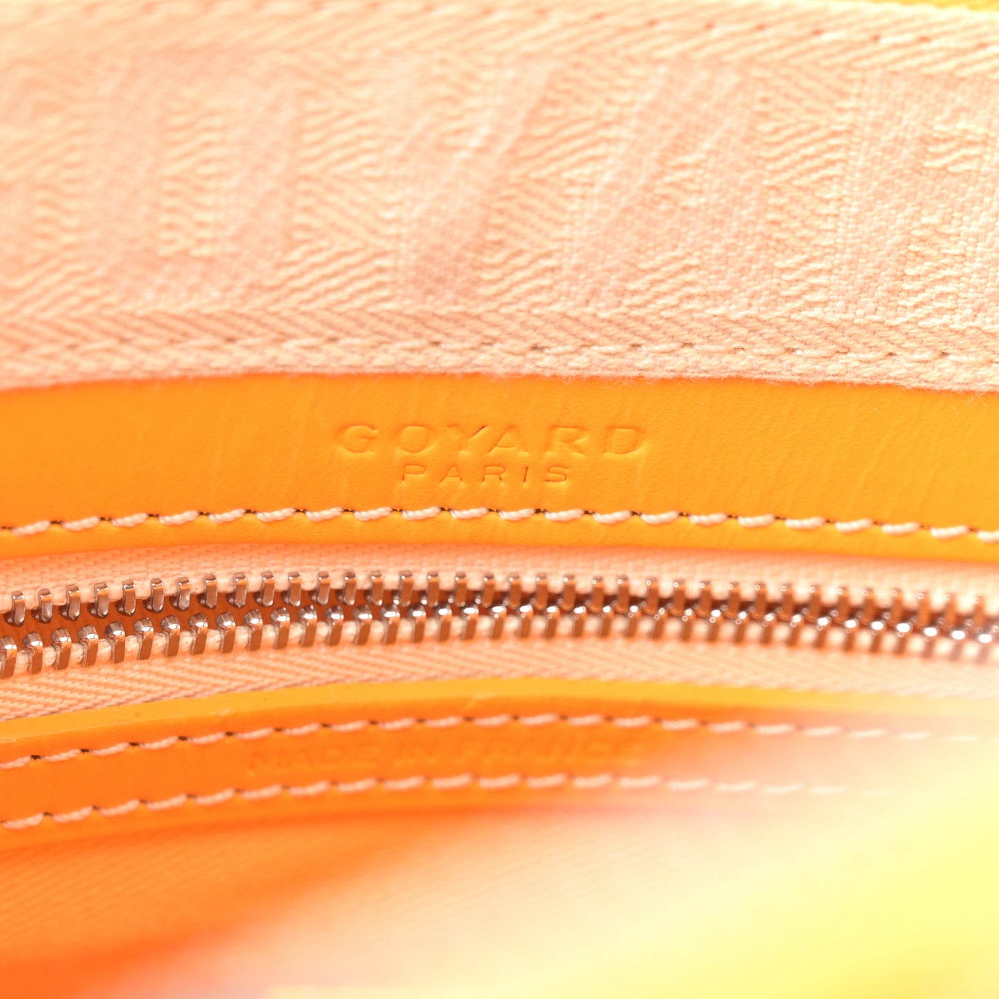 Goyardine Sac Vendome PM Yellow