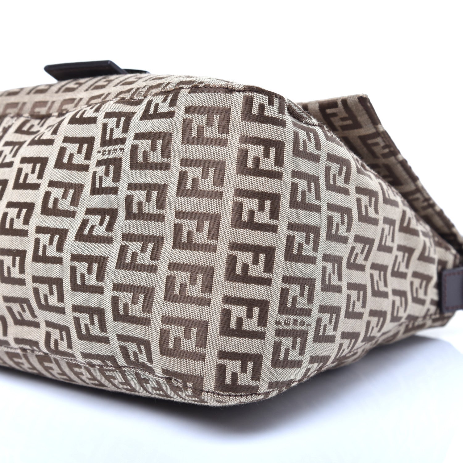 Fendi Zucchino Mama Baguette Dark Brown 8 of 8