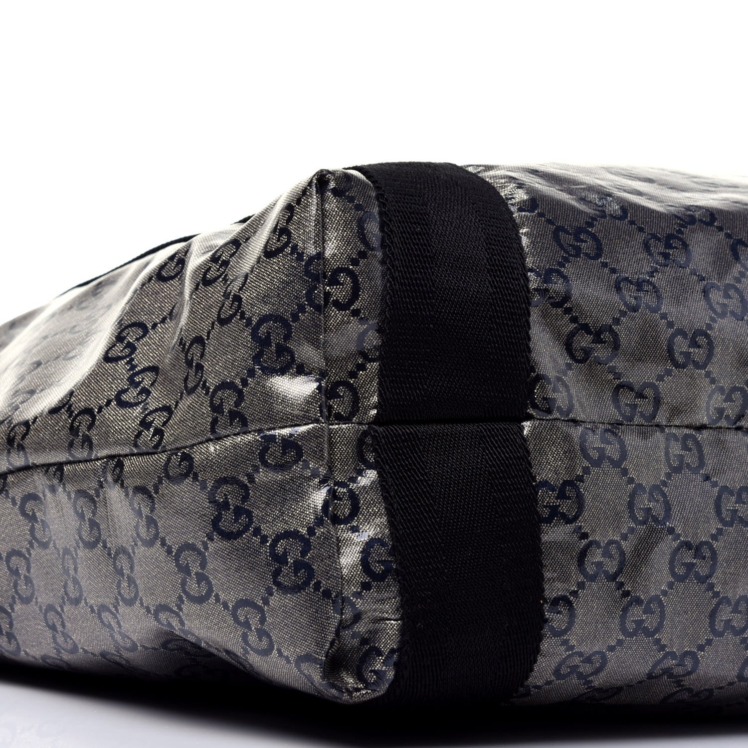 Gucci Crystal Monogram Medium Vertical Tote Black 9 of 11