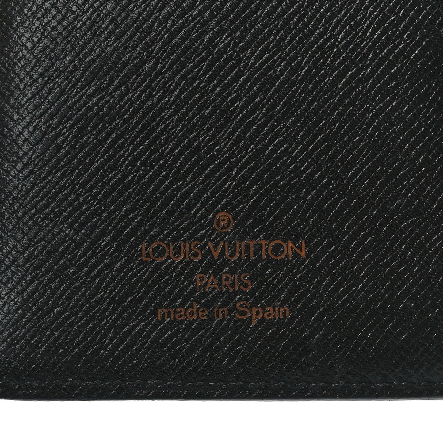 Epi Small Ring Agenda Cover Black