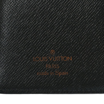 Louis Vuitton Epi Small Ring Agenda Cover Black 6 of 12