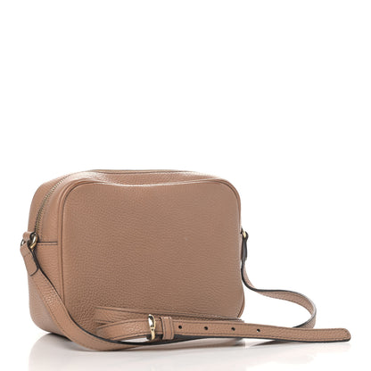 Gucci Pebbled Calfskin Small Soho Disco Bag Camelia 2 of 9
