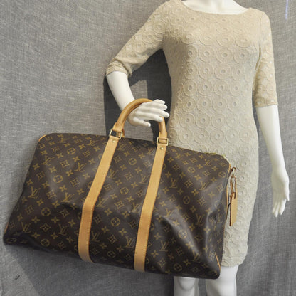Louis Vuitton Monogram Keepall 50 9 of 9