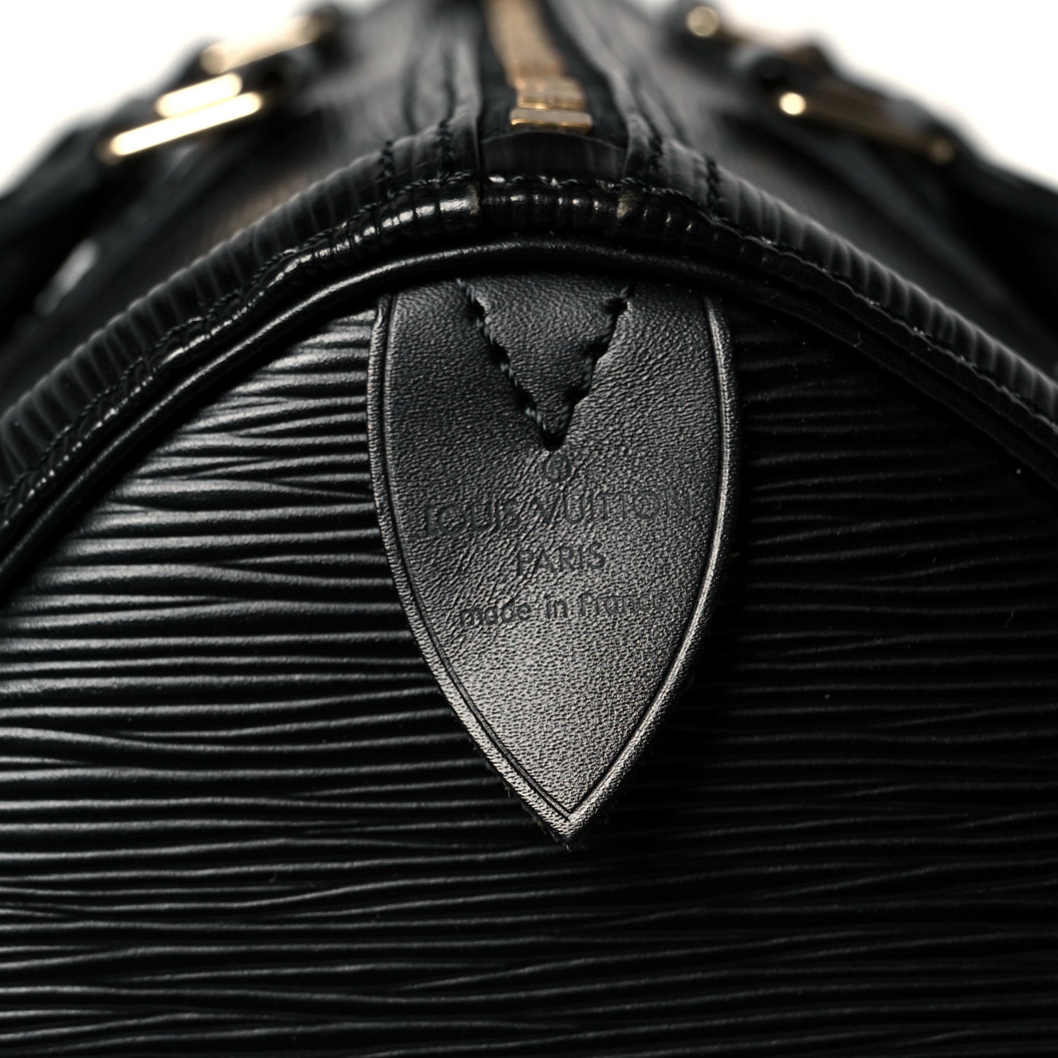 Louis Vuitton Epi Speedy 35 Black 7 of 11