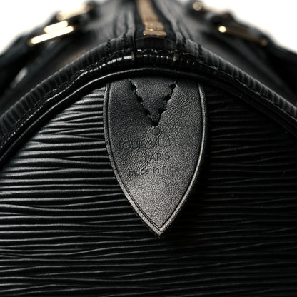 Louis Vuitton Epi Speedy 35 Black 7 of 11