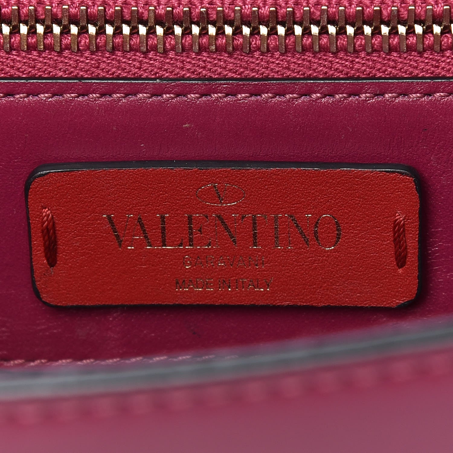 Valentino Garavani Vitello Small Rockstud Demilune Shoulder Bag Grape 8 of 8