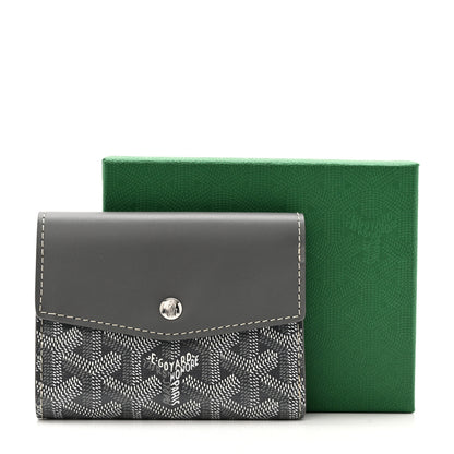 Goyard Goyardine Saint-Gabriel Compact Wallet Grey 10 of 10